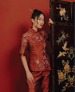 Peony Set with Sleeves